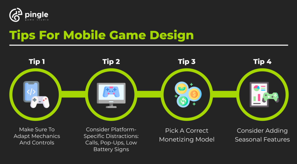 tips for mobile game design