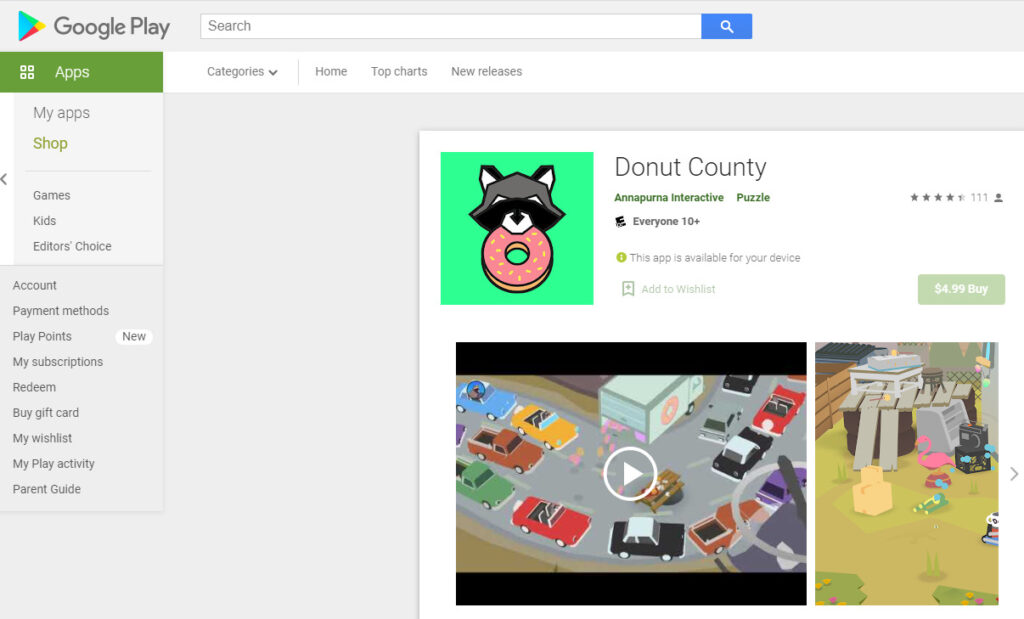 Donut country google play