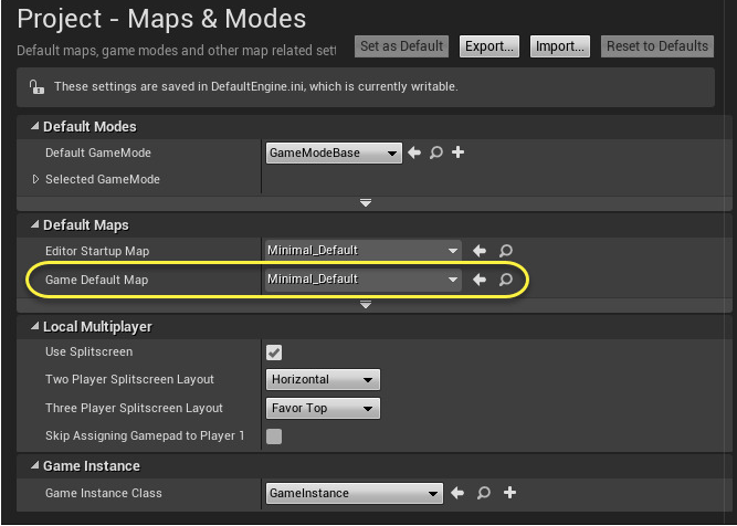 Unreal Engine 5 technology example