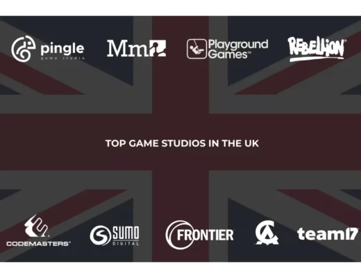 Top game studios in the UK in 2023